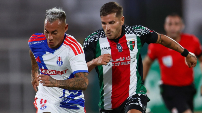 Palestino y U. de Chile igualaron sin goles en un intenso duelo por la Liga de Primera