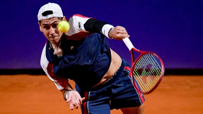 Alejandro Tabilo vio frenada su racha y se despidió del ATP de Buenos Aires