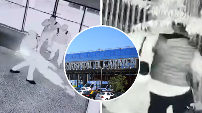 Hospital El Carmen condena agresiones de sus guardias: Golpeaban y arrastraban a personas en situación calle