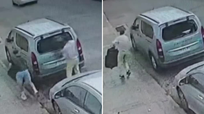 VIDEO | Rompen vidrios de autos: Así opera la banda que roba a turistas en Valparaíso