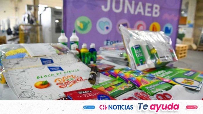 Junaeb inicia entrega de Bono Útiles Escolares: Revisa cuándo recibes el kit en tu colegio