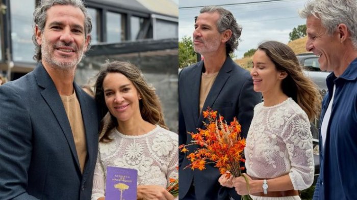 En íntima ceremonia: Dante Poli aprovechó el Día de Los Enamorados y contrajo matrimonio