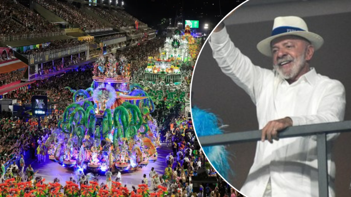VIDEO | Pdte. Lula da Silva y Bolsonaro tuvieron una especial aparición en el carnaval de Rio
