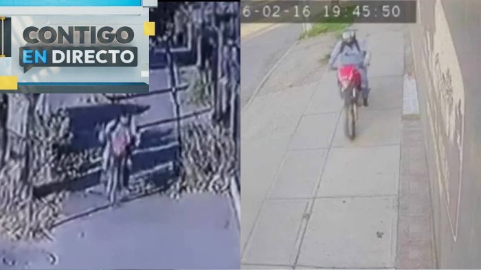 Video | Revelan imágenes del robo previo de motochorro que atropelló y dio muerte a adulta mayor en Maipú