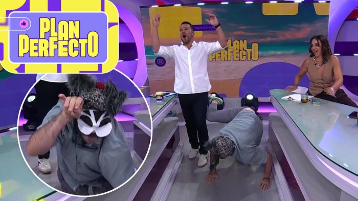 Vasco Moulian sorprendió con su versión Therian en Plan Perfecto: Quedaron todos en shock