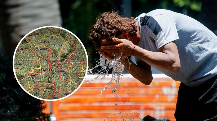 Santiago ya es una isla de calor urbana: Mapa evidencia sectores más críticos en la región