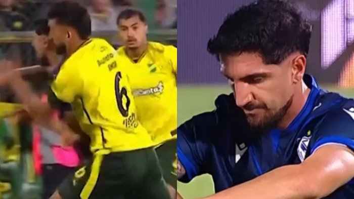 Emiliano Amor se disculpó con Diego Valdés tras provocarle una lesión: “Fue sin intención”