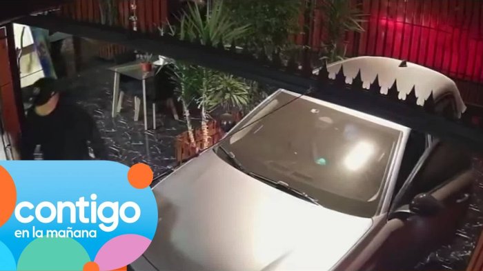 “Mirábamos por...”: Familia se enteró por las cámaras que su casa era robada por turba en Conchalí