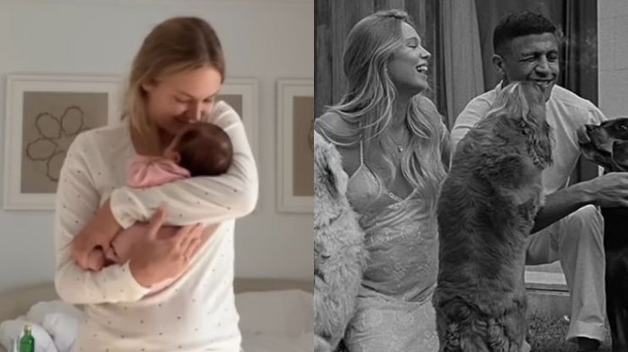 La sincera reflexión sobre la maternidad de Alexandra Litvinova, pareja de Alexis Sánchez