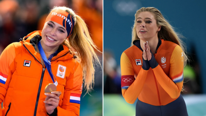 ¡Jutta Leerdam bajo la mira! Osado gesto de medallista de oro desató la polémica en los JJOO de Invierno