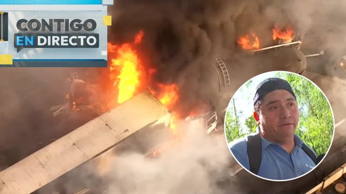 “Se escucharon 20 explosiones”: Trabajador entregó detalles del accidente que provocó fatal incendio en Renca