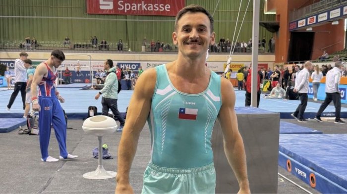 La vigencia de un histórico: Tomás González volvió con sólida posición en Copa Mundial de Gimnasia