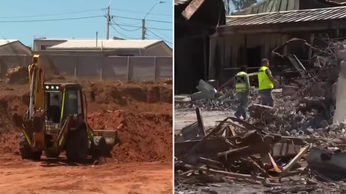 A un mes del incendio: Intentan levantar una escuela modular en Punta de Parra antes del inicio de clases