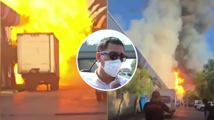 El crudo relato de conductor que iba detrás de camión que explotó en Renca: “Mucha gente quedó atrapada”
