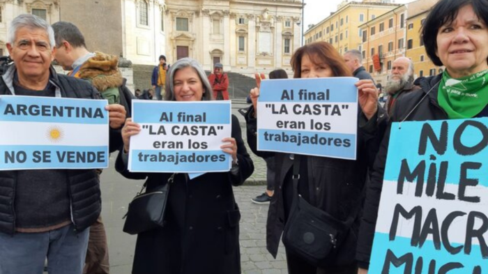 CHV Noticias en Argentina: Así se vive el día de paro nacional contra la reforma laboral en Buenos Aires