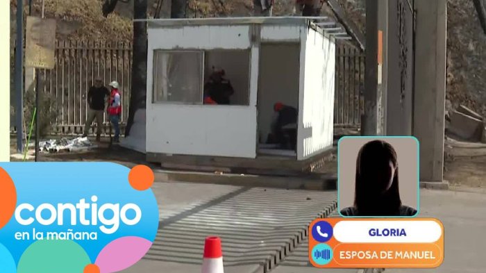 “Que lo tengan en sus oraciones”: El pedido de esposa de guardia afectado por la explosión en Renca