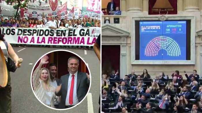 Reforma laboral fue aprobada en la Cámara de Diputados de Argentina: Además se terminó el paro nacional