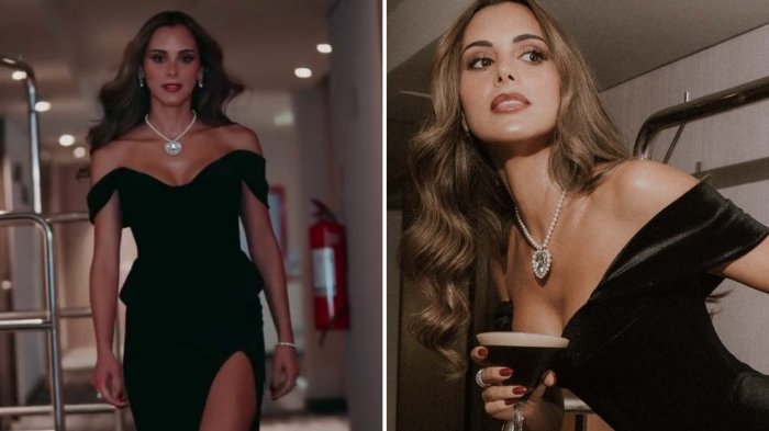 ¿Vestido de la venganza? Impacto por Fran Virgilio y su comentado look a lo Lady Di en la Gala de Viña
