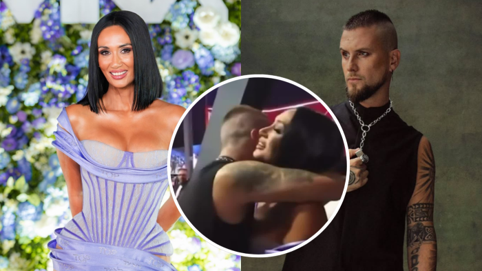 VIDEO | Captan a Pamela Díaz en tenso reencuentro con Jean Philippe Cretton en Gala de Viña