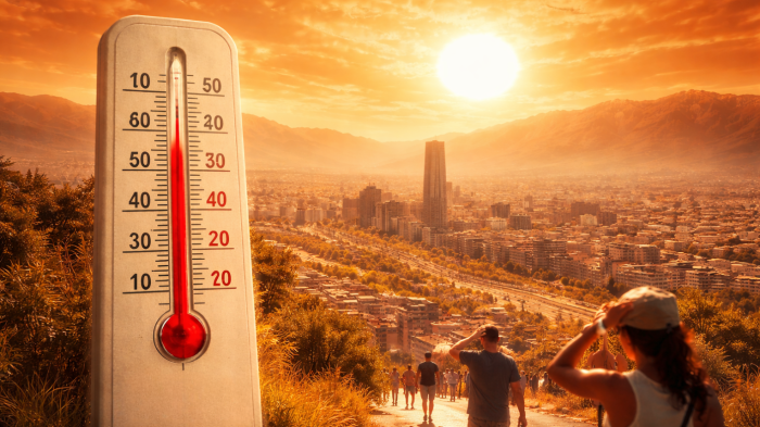 El calor no da tregua: Anuncian hasta 34° para este fin de semana en 5 regiones del país