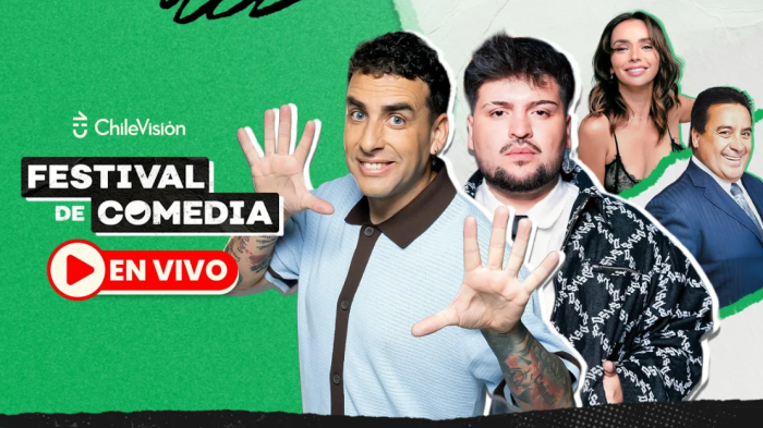 EN VIVO | Festival de Comedia en Chilevisión: Mira acá la transmisión de la tercera jornada