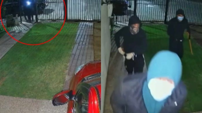 Video | Familia forcejea con ladrones armados y frustra asalto en La Florida