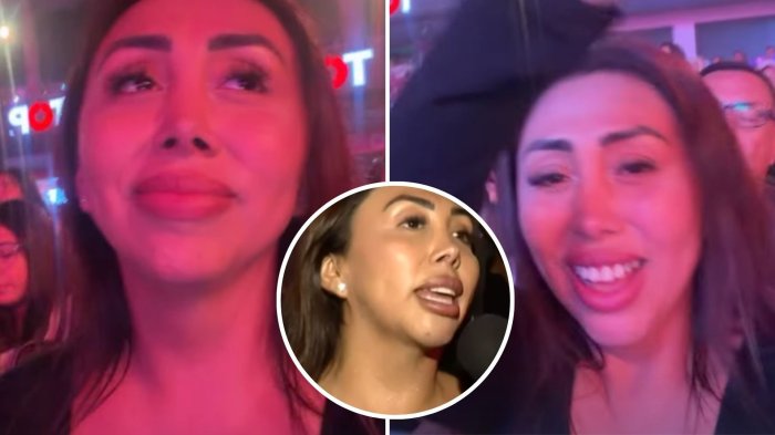 “Me dio lata, así que me voy”: Naya Fácil se retiró del Festival de Viña tras problemas con los guardias