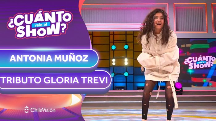 Video | Imitadora de Gloria Trevi se la jugó con osada presentación en el repechaje de ¿Cuánto Vale el Show?