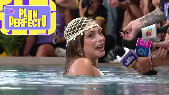 “Me asusté un poquito”: Skar Labra se sinceró en Plan Perfecto tras piscinazo como Reina de Viña