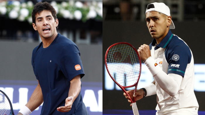 Dispar noche para los chilenos: Cristian Garín cae y Alejandro Tabilo avanza en el Chile Open