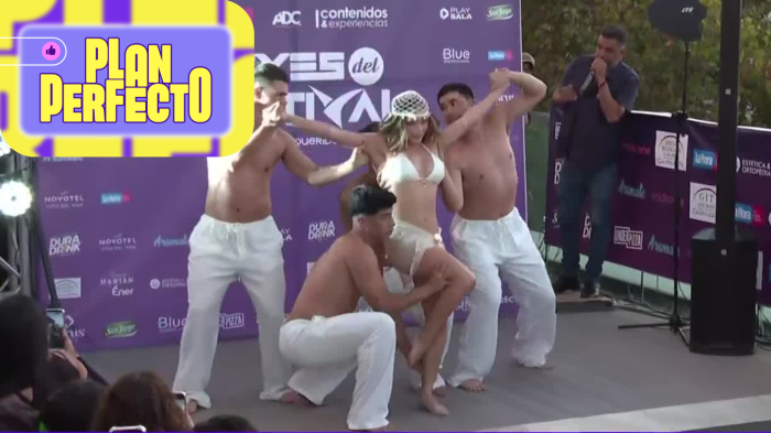 Video | Revive aquí el piscinazo coreografiado de Skarleth Labra como reina de Viña del Mar 2026