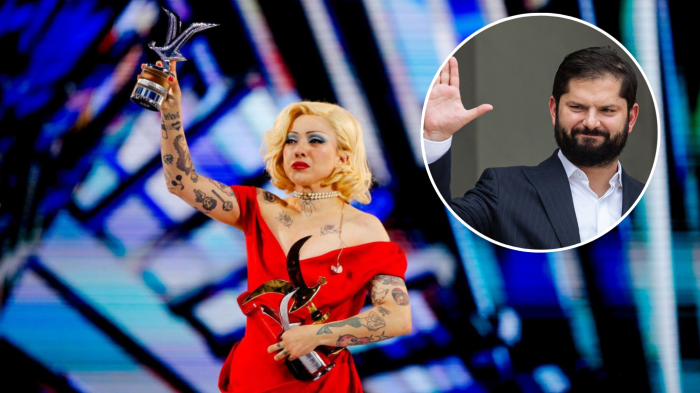 Presidente Gabriel Boric reacciona al show de Mon Laferte en Viña 2026: “Gigante...”
