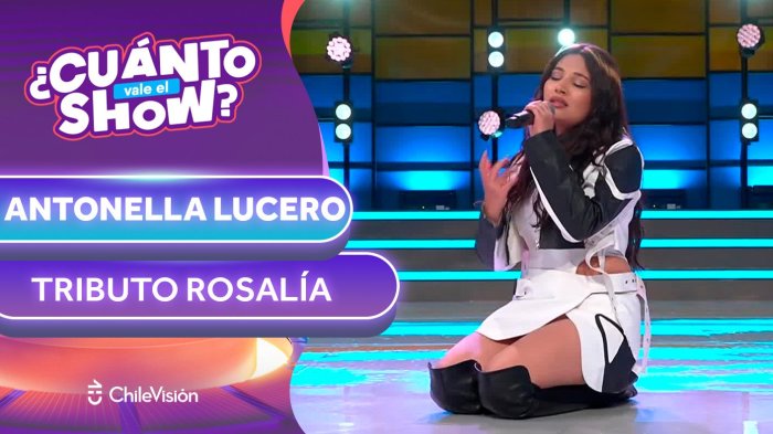 ¡Emocionante interpretación! Imitadora de Rosalía se lució con su increíble voz en el repechaje