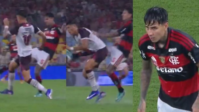 De chileno a chileno: La brutal patada de Erick Pulgar a Matías Sepúlveda en la Recopa Sudamericana