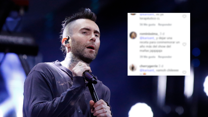 “Feliz aniversario”: Chilenos llenan de burlas el Instagram de Adam Levine a 6 años de su show en Viña