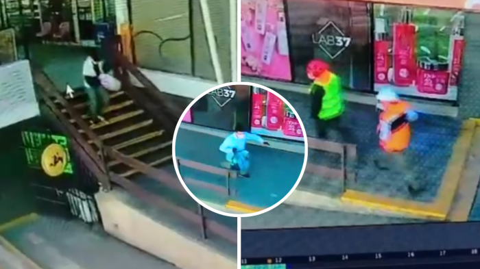 Delincuentes asaltan con armas de fuego joyería en Providencia: Se vistieron como constructores