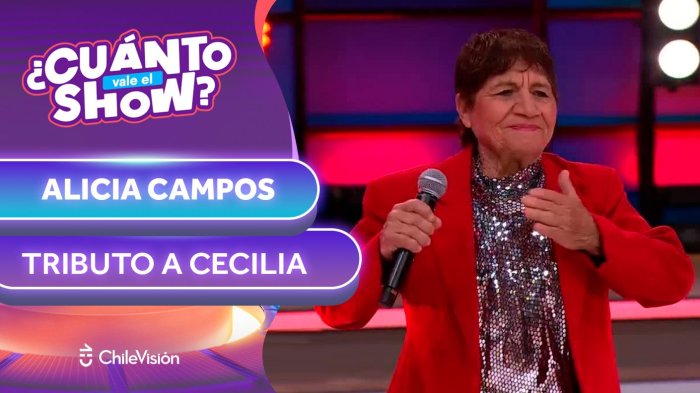 ¡Lo dio todo! Imitadora de Cecilia la Incomparable se lució en el repechaje de ¿Cuánto Vale el Show?