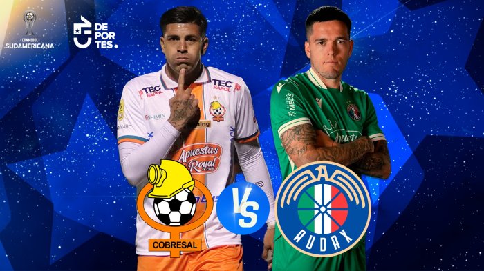 Cobresal vs Audax Italiano: Dónde ver EN VIVO y ONLINE partido por Copa Sudamericana