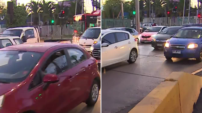 VIDEO | Marzo comienza con congestión vehicular: Así están las calles de Santiago en el Súper Lunes
