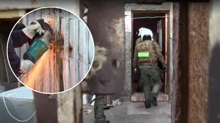 Tensión en Peñalolén: Personal municipal destruye