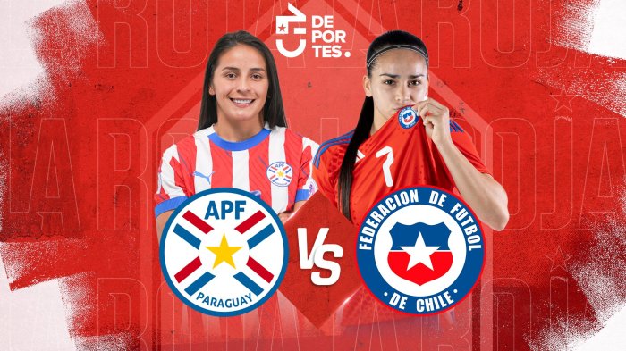 Paraguay vs Chile EN VIVO: Dónde verlo ONLINE y GRATIS amistoso la Roja Femenina