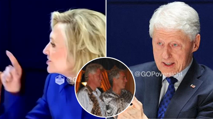 Los Clinton declaran por caso Epstein: Hillary se indigna y Bill Clinton aborda vínculo con el delincuente sexual