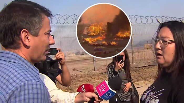 “¿Sabe qué no está asegurado? Las casas de nosotros”: Vecinos increpan en vivo a gerente de La Papelera tras incendio