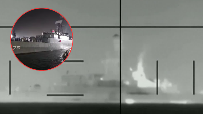 VIDEO | Revelan momento exacto en que submarino de EEUU hunde buque de guerra de Irán