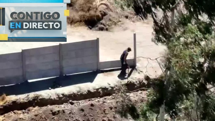 Muro de la discordia en Talagante: Vecina construyó muralla que impide el paso peatonal y de vehiculos