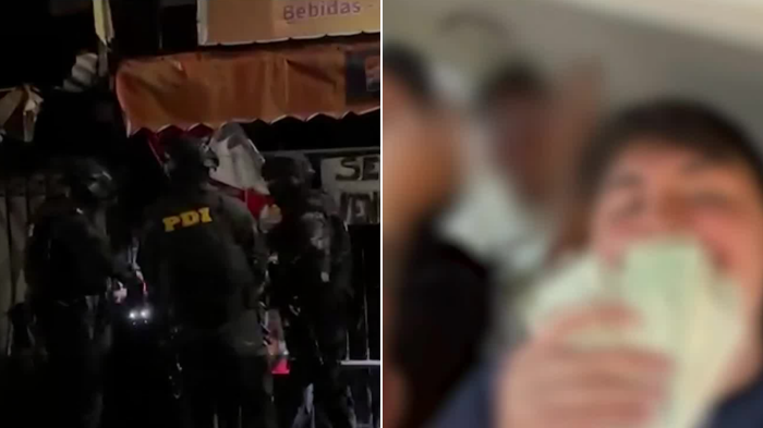 Detienen a cuatro sujetos por millonario robo en Vitacura: Presumían botín en redes sociales