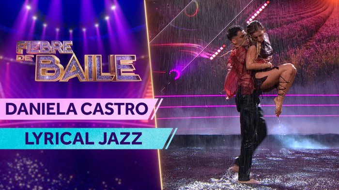 ¡Clima romántico! Dani Castro protagonizó una apasionada coreografía bajo la lluvia en Fiebre de Baile