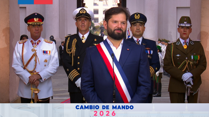VIDEO | “Nos debemos al pueblo de Chile”: Así fue el último discurso del pdte. Gabriel Boric en La Moneda