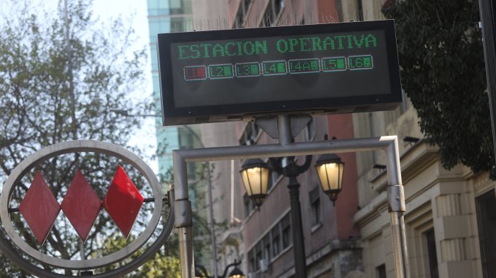 Dos estaciones de Metro fueron cerradas por cambio de mando presidencial: Se extendió por 3 horas