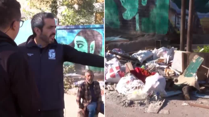 VIDEO | Retiran hasta rucos en operativo policial en San Bernardo: Uno estaba afuera de un colegio